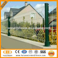 pvc coated & hot dipped galvanized welded steel wire mesh concrete fence